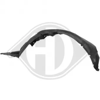 DIEDERICHS 6833009 - Garniture, passage de roue avant gauche