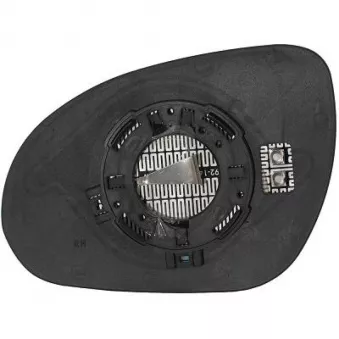 DIEDERICHS 6835126 - Verre de rétroviseur, rétroviseur extérieur