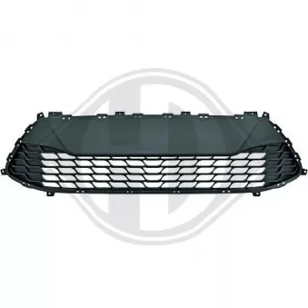 Grille de ventilation, pare-chocs DIEDERICHS [6835145]