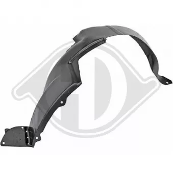 Garniture, passage de roue avant gauche DIEDERICHS [6851009]