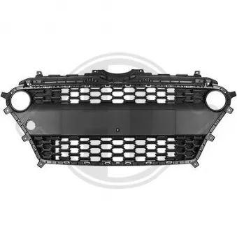 DIEDERICHS 6853145 - Grille de ventilation, pare-chocs