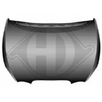 DIEDERICHS 7432200 - Capot-moteur