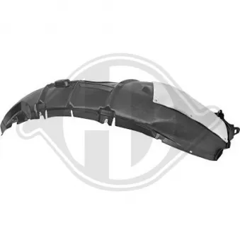 Garniture, passage de roue avant droit DIEDERICHS [7433216]