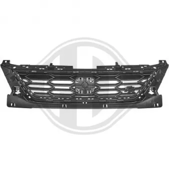 DIEDERICHS 7433440 - Grille de radiateur