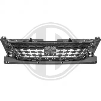 DIEDERICHS 7433540 - Grille de radiateur