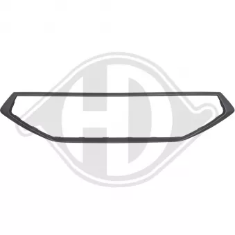 Baguette et bande protectrice, grille de radiateur DIEDERICHS [7434039]