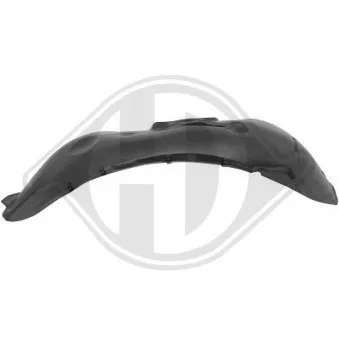 DIEDERICHS 7614008 - Garniture, passage de roue avant droit