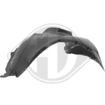 DIEDERICHS 7661008 - Garniture, passage de roue avant droit