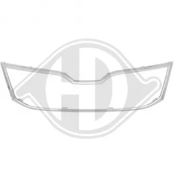 DIEDERICHS 7832141 - Cadre, grille de radiateur