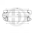 Intercooler, échangeur DIEDERICHS [DCA1154]