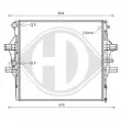 Radiateur, refroidissement du moteur DIEDERICHS [DCM2302]