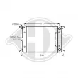 Radiateur, refroidissement du moteur DIEDERICHS [DCM3358]