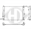 Radiateur, refroidissement du moteur DIEDERICHS [DCM3917]