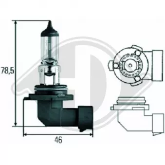Ampoule, projecteur longue portée DIEDERICHS [LID10025]