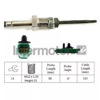 INTERMOTOR 27390 - Capteur, température des gaz