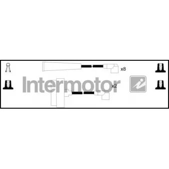 INTERMOTOR 73494 - Kit de câbles d'allumage