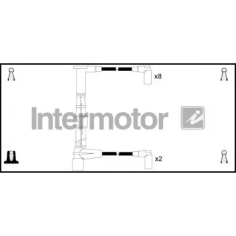Kit de câbles d'allumage INTERMOTOR [73646]