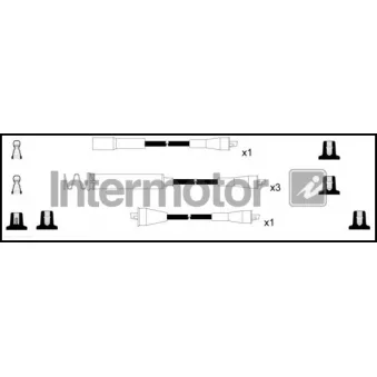 INTERMOTOR 73790 - Kit de câbles d'allumage