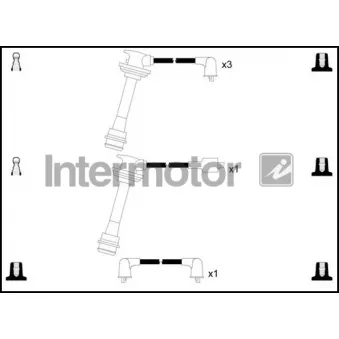 Kit de câbles d'allumage INTERMOTOR [73839]