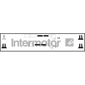 INTERMOTOR 73941 - Kit de câbles d'allumage