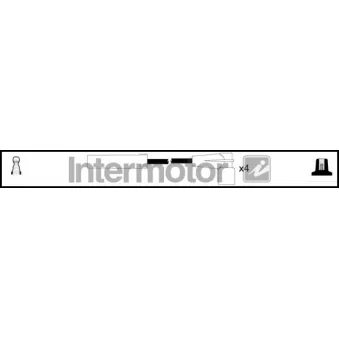 Kit de câbles d'allumage INTERMOTOR [73979]