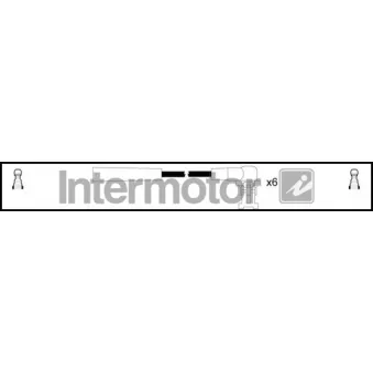 Kit de câbles d'allumage INTERMOTOR [76002]