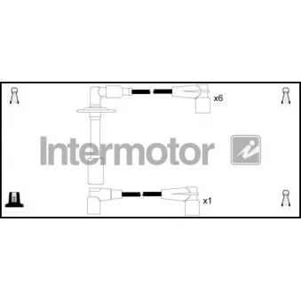 Kit de câbles d'allumage INTERMOTOR [76161]
