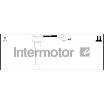 Kit de câbles d'allumage INTERMOTOR [76199]