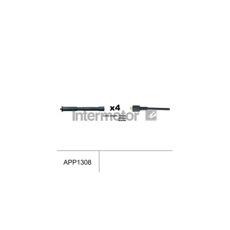 Kit de câbles d'allumage INTERMOTOR 76340 - Visuel 2