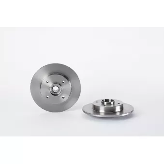 Omnicraft 2134644 - Jeu de 2 disques de frein avant