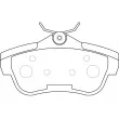 Jeu de 4 plaquettes de frein avant Omnicraft [2135688]