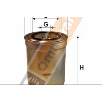 Filtre à carburant Omnicraft [2136829]