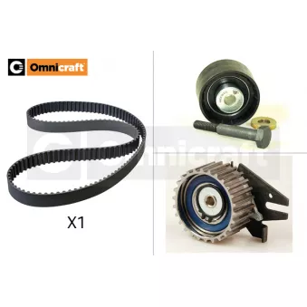 Omnicraft 2328560 - Kit de courroie crantée