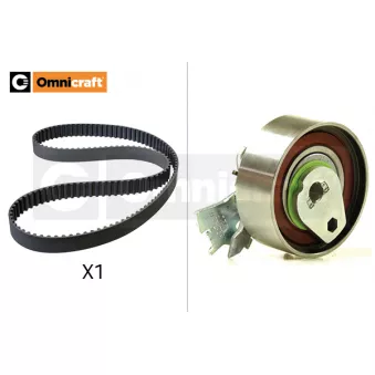Omnicraft 2328826 - Kit de courroie crantée