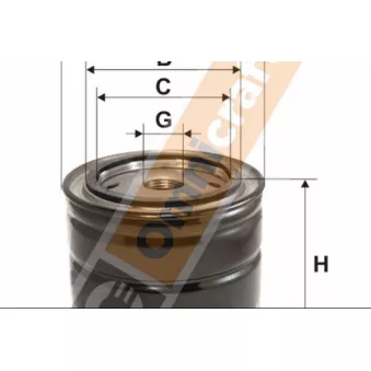 Filtre à huile Omnicraft [2441290]