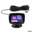 AMIO 01562 - Ensemble de capteurs de stationnement capteurs de recul LED GRAF 4 capteurs noirs -