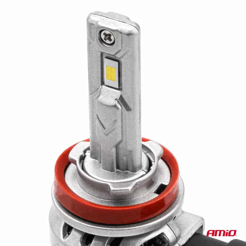 Ampoules LED pour voiture série X2 H8 H9 H11 H16 6500K Canbus - AMIO 02974 - Visuel 1