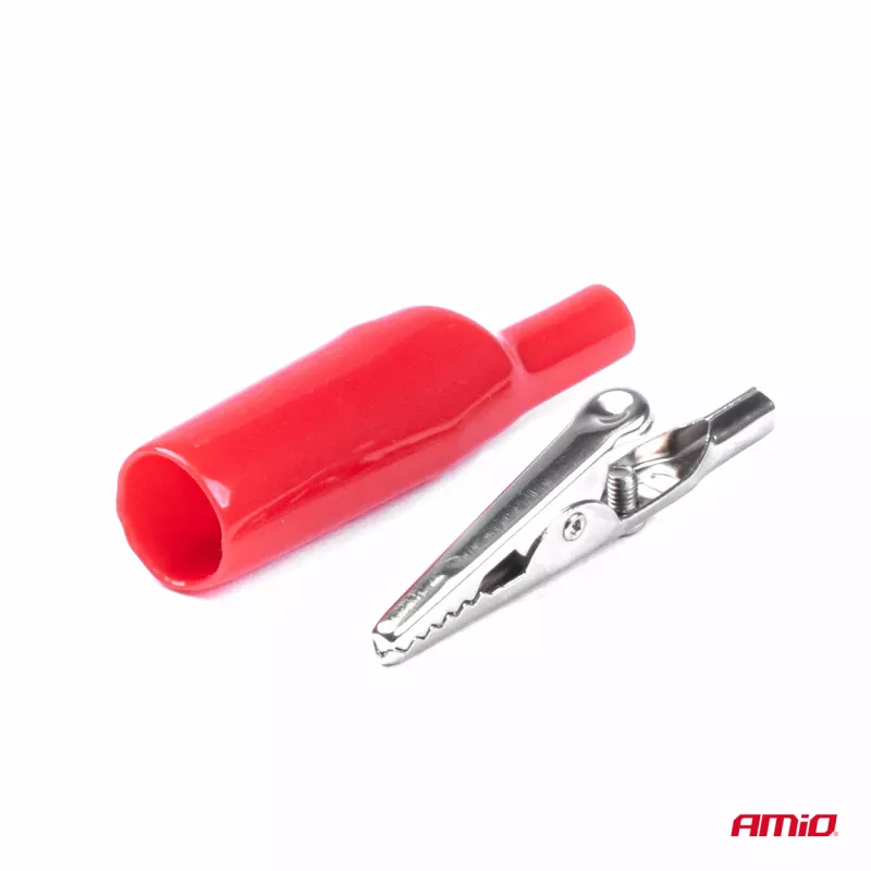 Pinces crocodile pour batterie 5A AMIO 03045 - Visuel 2