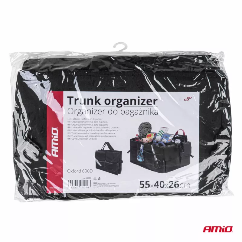 Sac organiseur coffre de voiture AMIO 03276 - Visuel 2