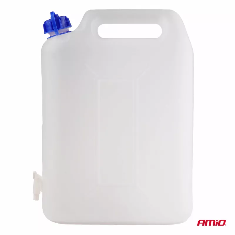 Jerrican en plastique de 20L avec robinet AMIO 03204 - Visuel 1