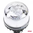 AMIO 03338 - Lampe d'avertissement clignotante gyrophare 24 LED W25P 12V 24V -