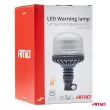 AMIO 03338 - Lampe d'avertissement clignotante gyrophare 24 LED W25P 12V 24V -