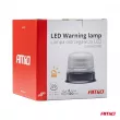AMIO 03341 - Lampe d'avertissement clignotante gyrophare 24 LED W25B 12V 24V -