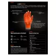 AMIO MER20335 - Gants en nitrile Mercator Gogrip orange taille M - boîte de 50