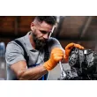 AMIO MER20335 - Gants en nitrile Mercator Gogrip orange taille M - boîte de 50