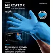 AMIO MER20310 - Gants en nitrile Mercator GoGrip noirs taille M, 50 pièces