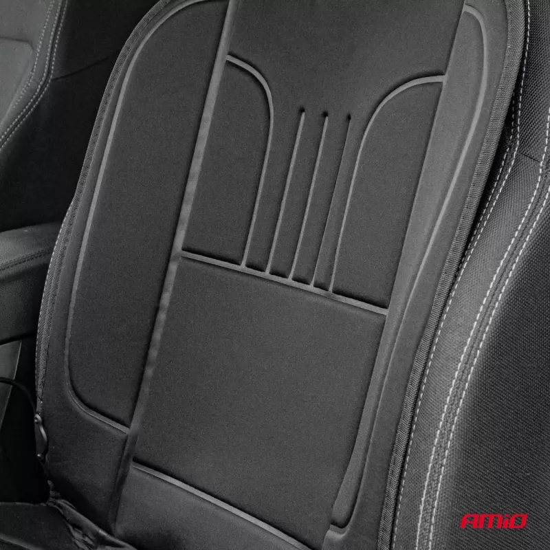 Tapis chauffant pour siège de voiture 12V AMIO 03623 - Visuel 2