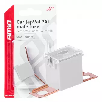 Fusible automobile JAPVAL PAL mâle 48mm 120A - AMIO 03425