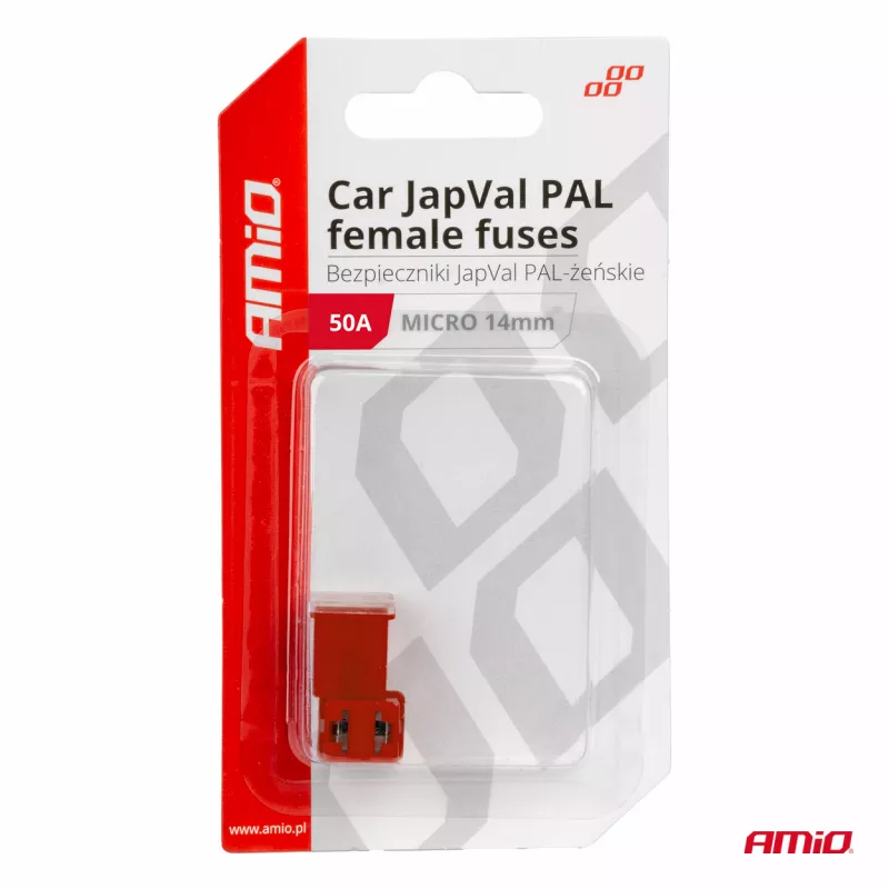 Fusibles automobiles JAPVAL PAL femelles 2 pcs 50A - AMIO 03455 - Visuel 2