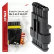 AMIO 03521 - Connecteur étanche superseal 5 broches mâle
